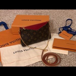 Louis Vuitton Pallas monogram canvas crossbody